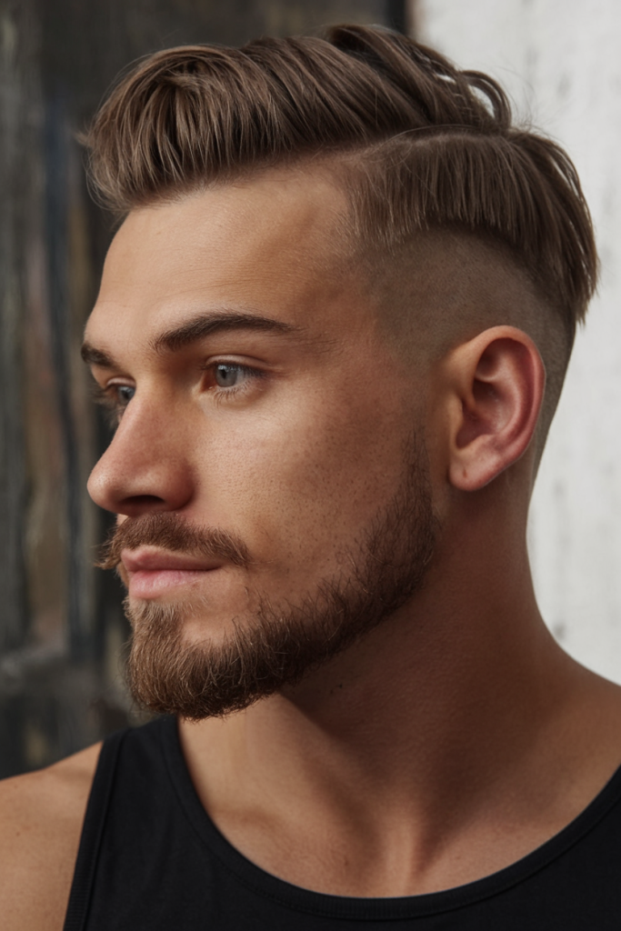 Modern Buzz Cut with Defined Edges