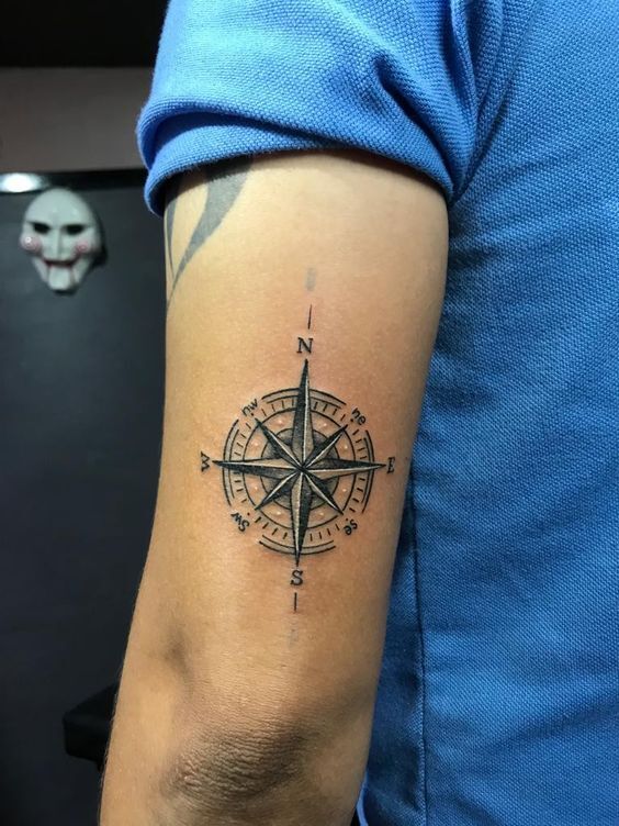 Celestial Minimalism Tattoo for Men