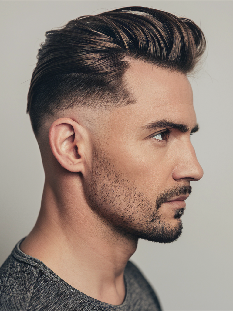 Modern Taper with Texture Men's Haircut 2025