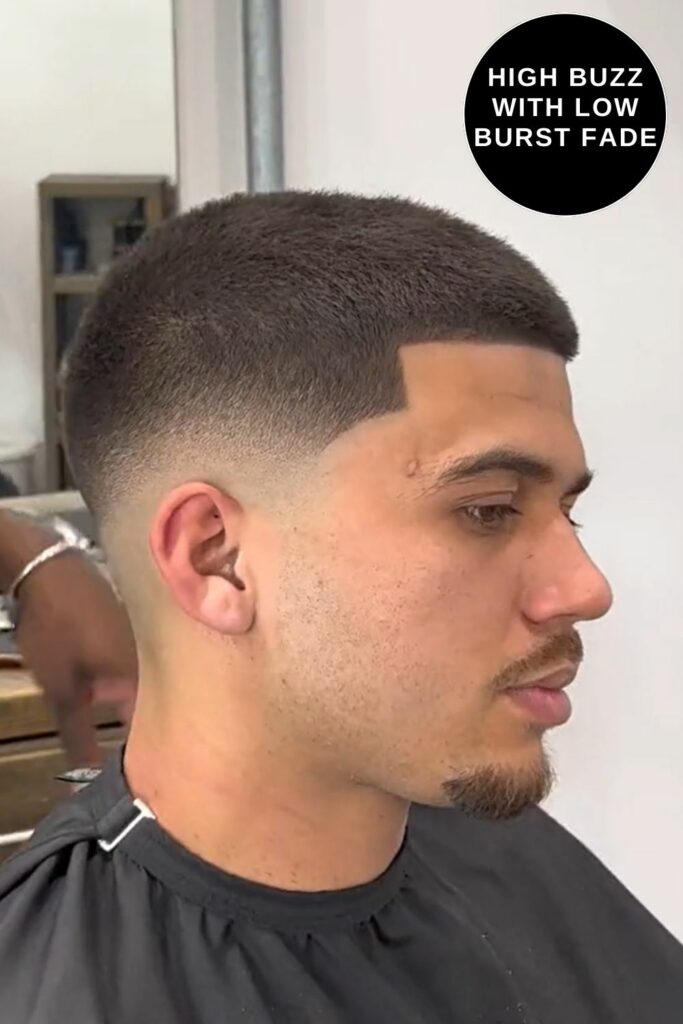 Buzz Cut with Tapered Sides