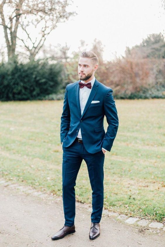 Wedding Outfit Men Light Gray Suit