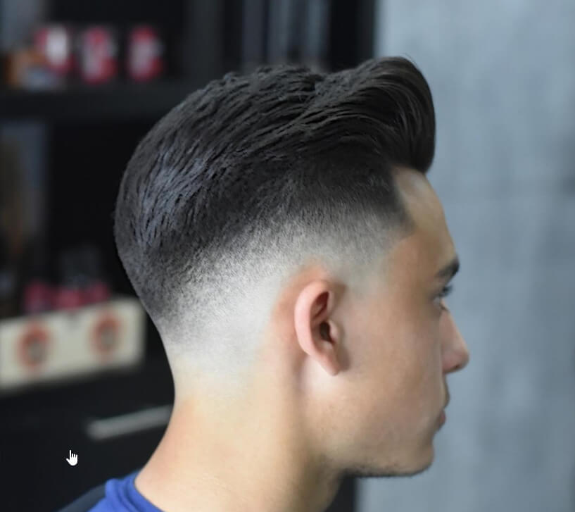 Classic Mid Fade with Natural Texture
