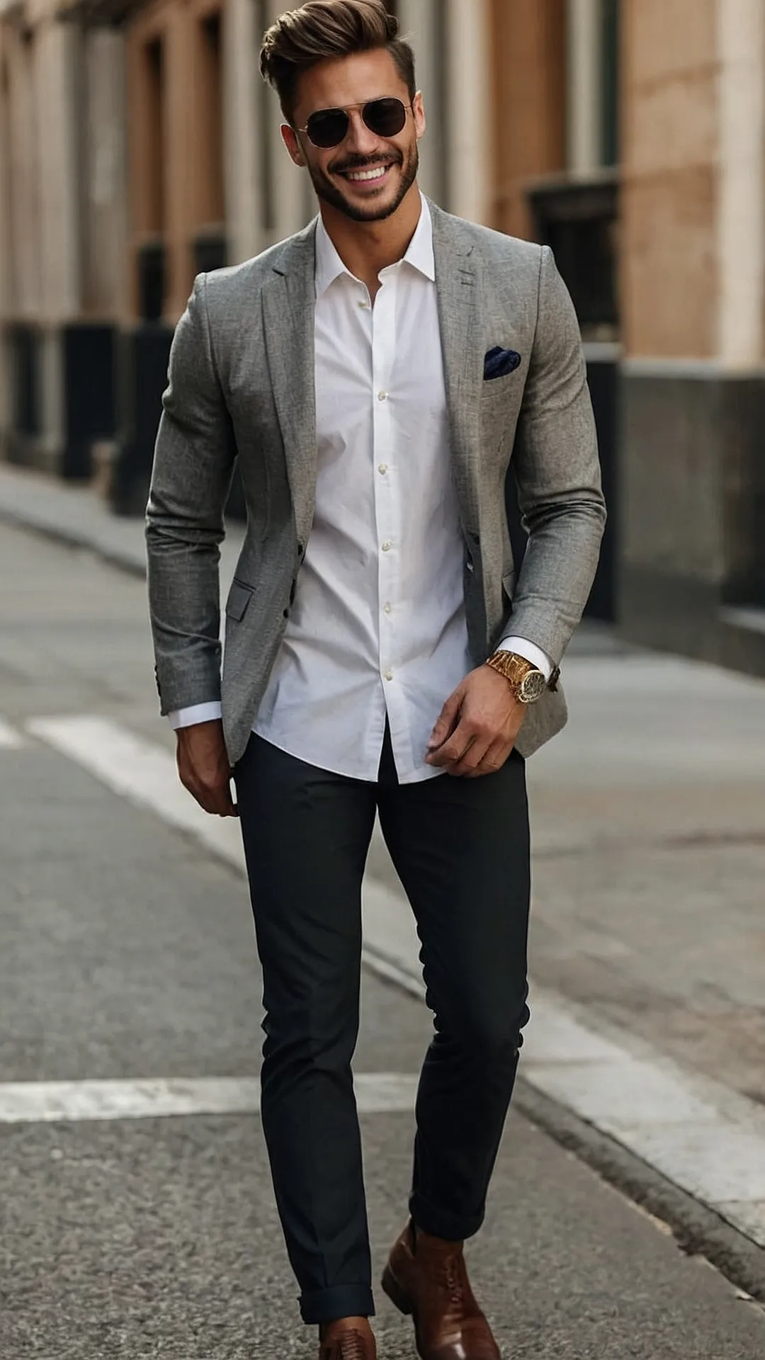 Minimalist Neutral Fashion for Men