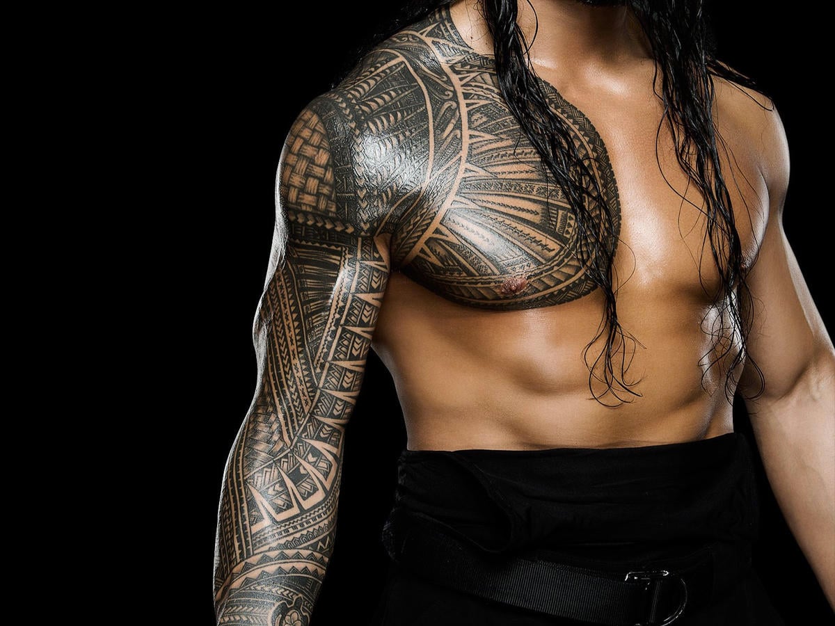 Tribal-Inspired Tattoo for Men