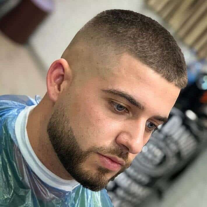 Curly Texture with Sharp Mid Fade