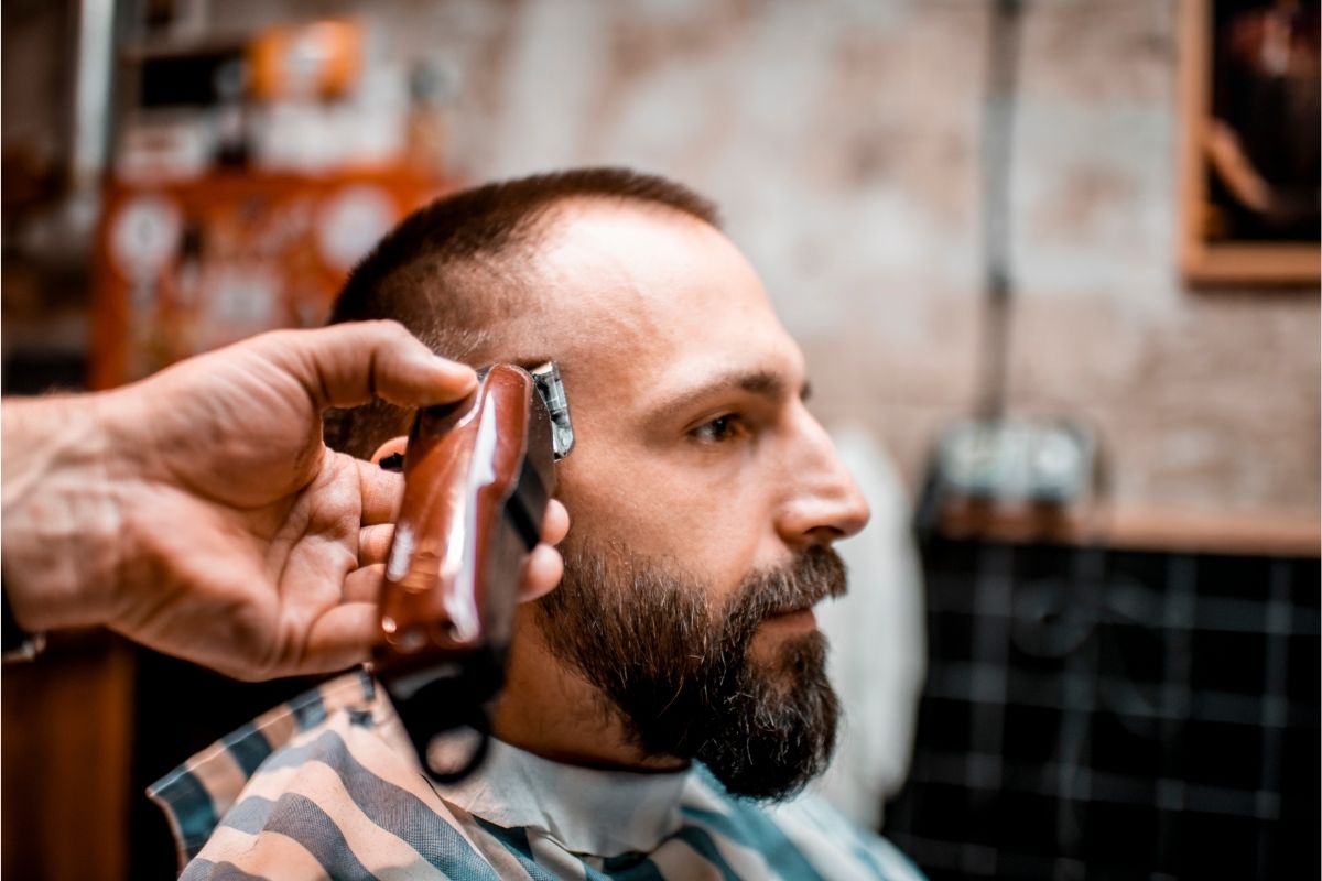 Buzz Cut with Natural Texture