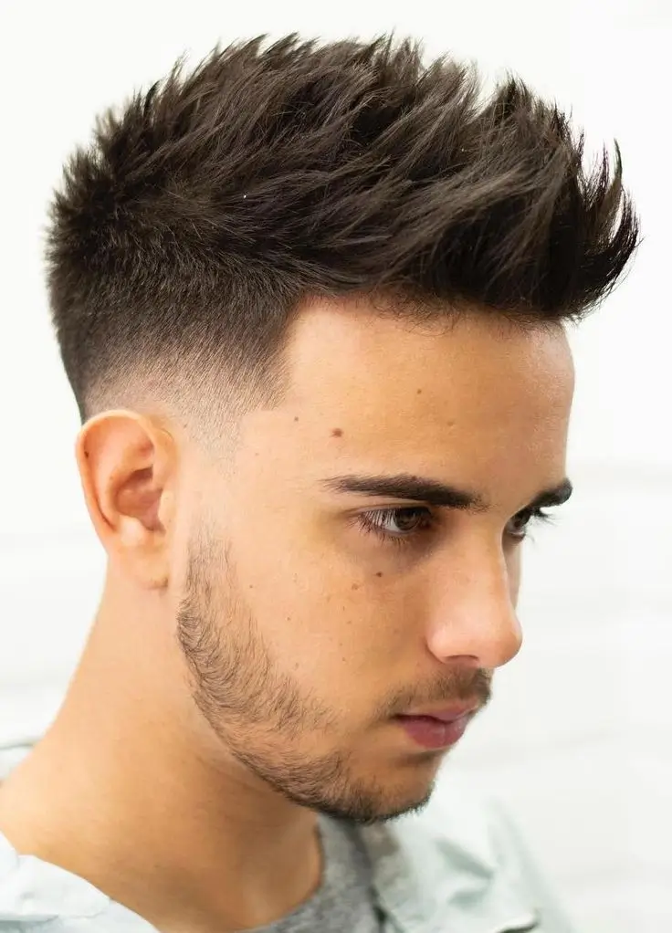 Faux Hawk with Low Fade