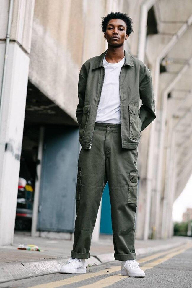 Jacket with Cargo Pants