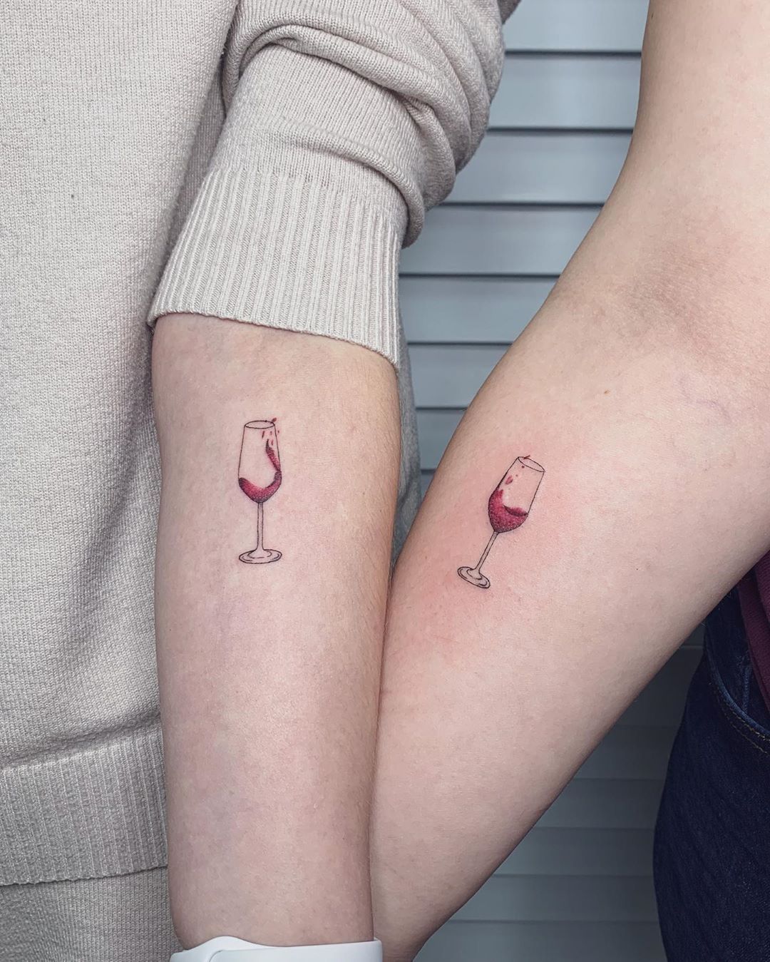 Matching Arrow Tattoos