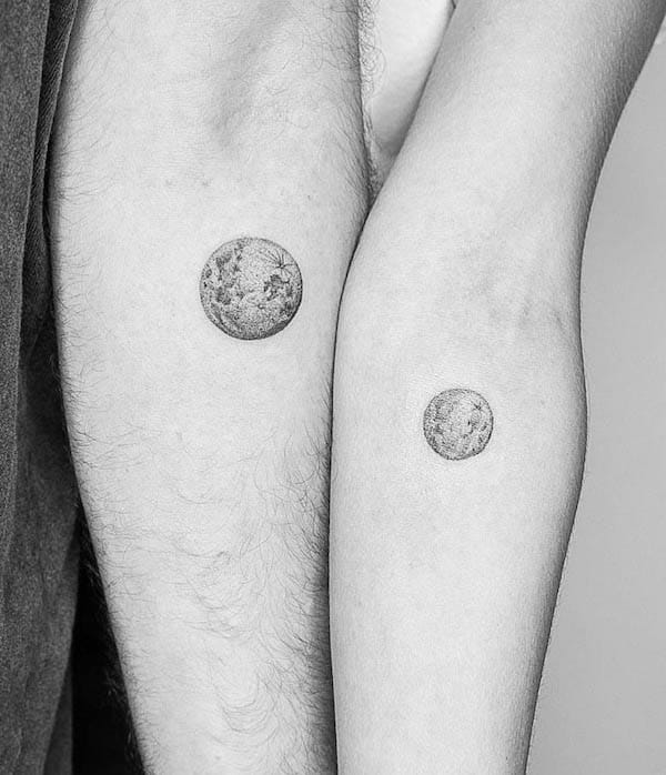 Matching Planet Tattoos