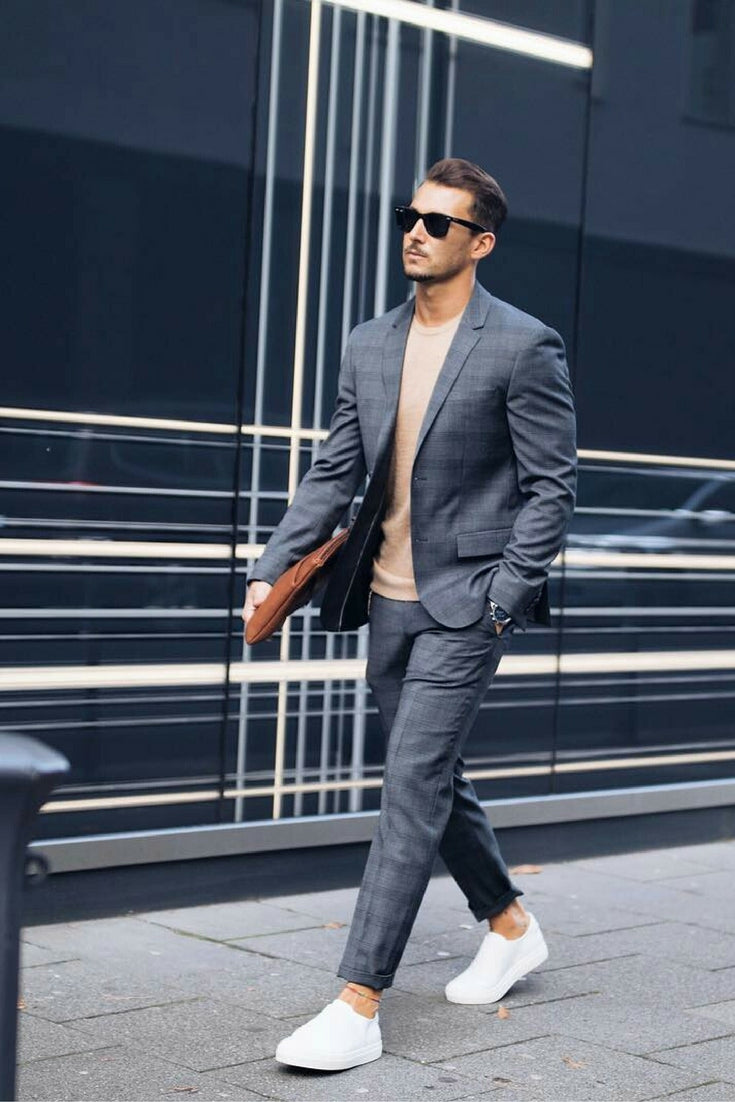 Men's Street Style in Monochrome