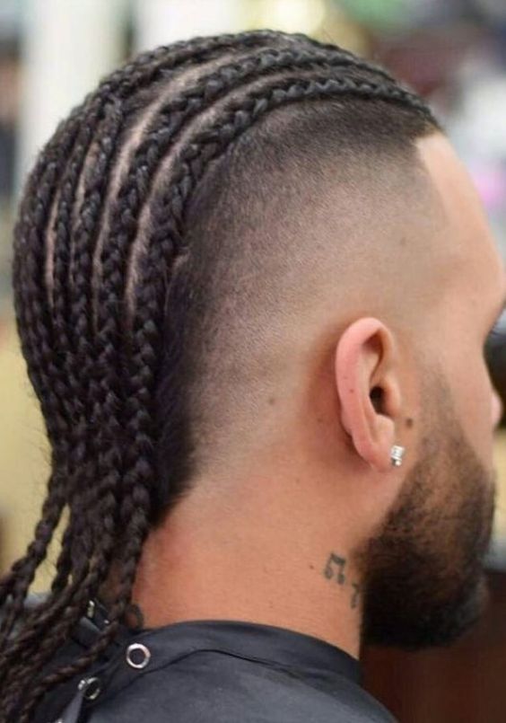 Mohawk Cornrow Braids