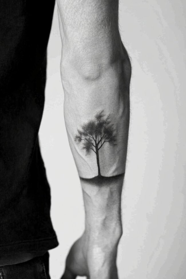 Nature’s Embrace Tattoo for Men