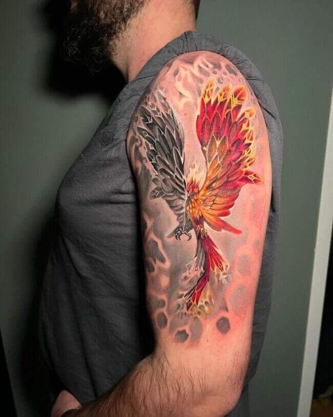 Phoenix Rising Tattoo