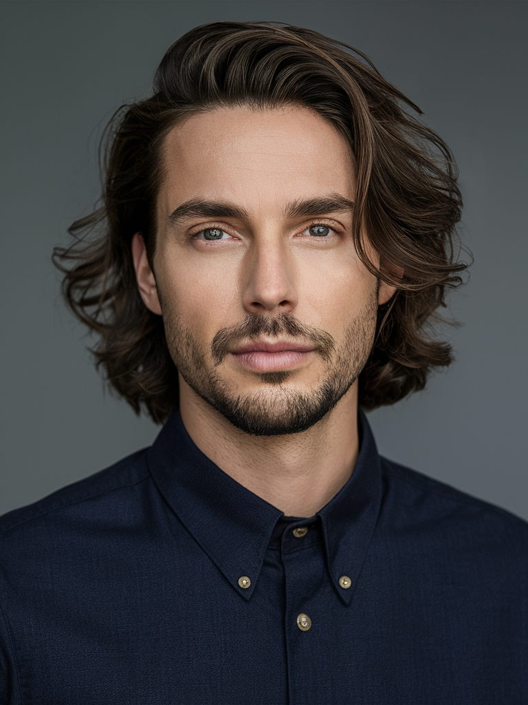 Rugged Mid-Length Waves for the Professional Gentleman