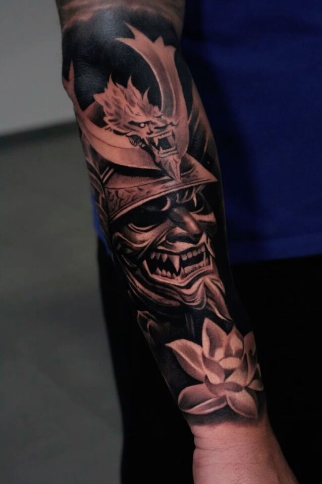 Samurai Warrior Tattoo for Men