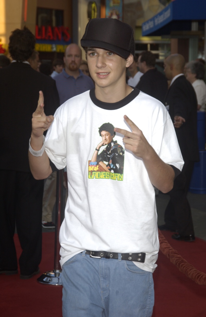 Shia LaBeouf American Wedding Premiere 2003