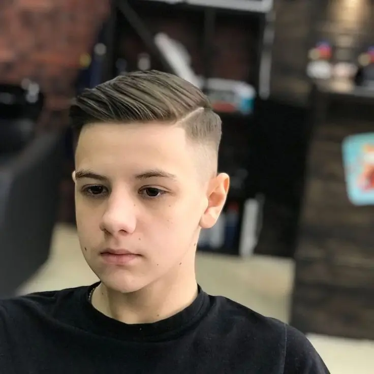 Side Part with Classic Taper