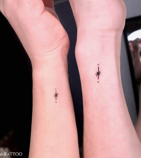 Simple Star Symbol Tattoos