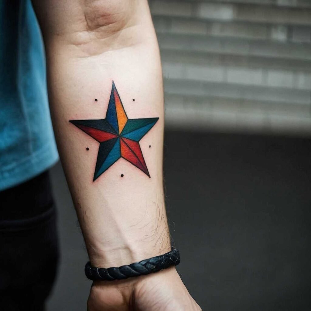 Delicate Constellation Tattoo for Men