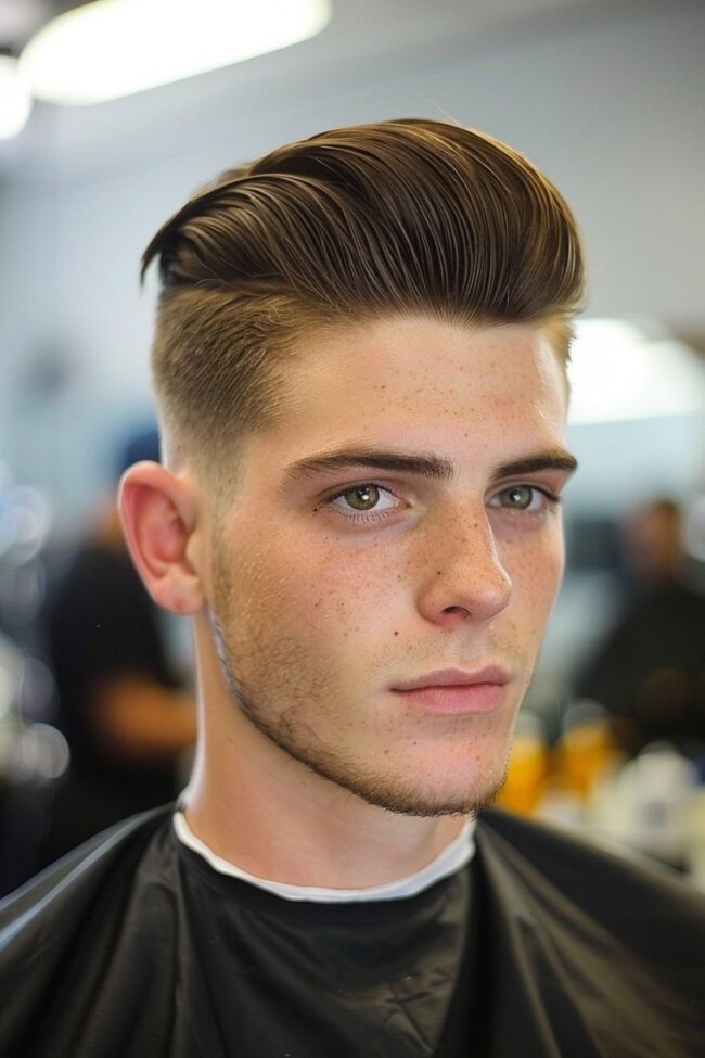 The Polished Pompadour