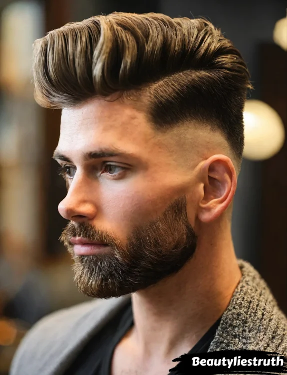 Layered Quiff with Defined Texture