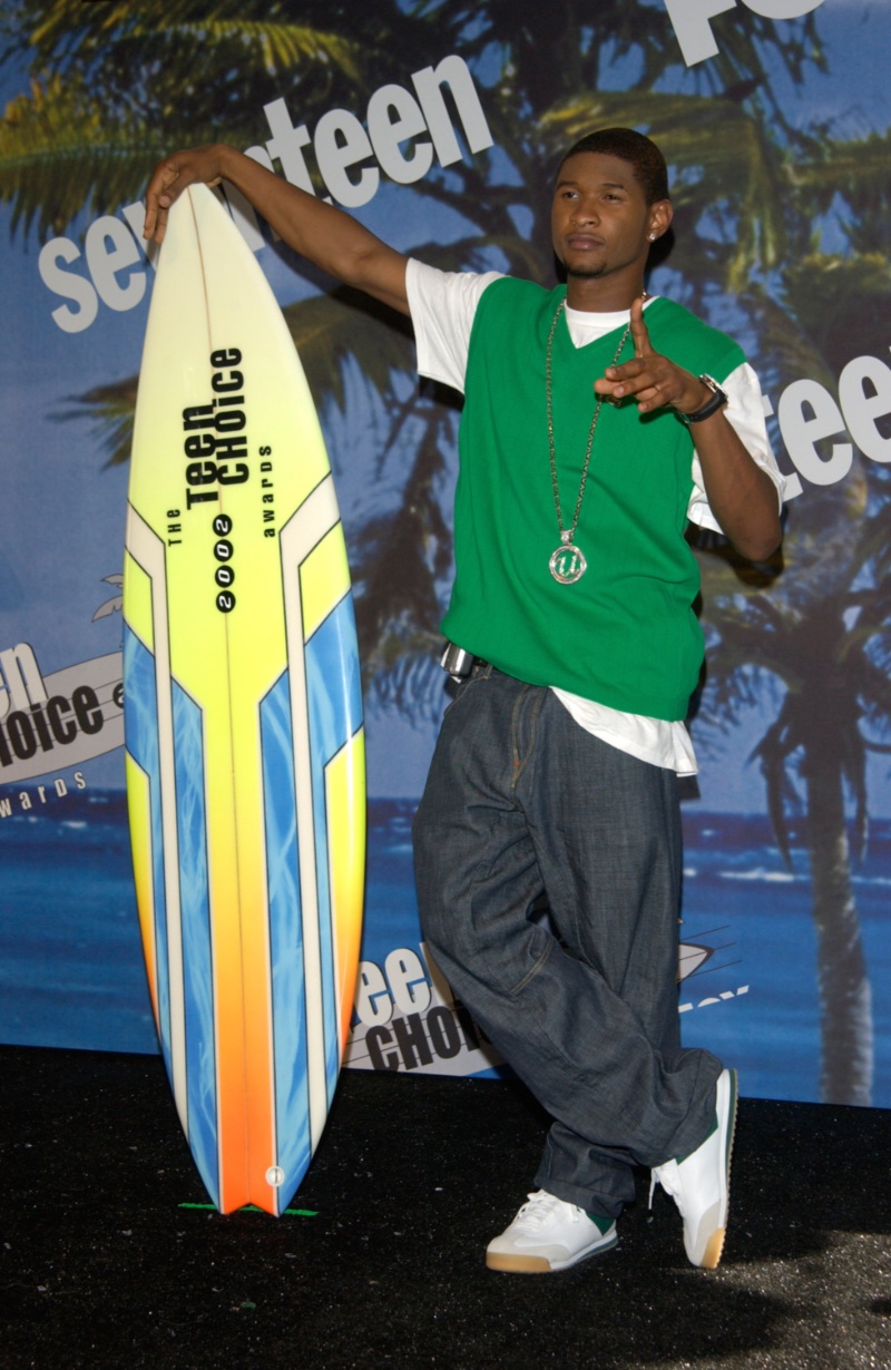 Usher 2002 Teen Choice Awards Y2K Fashion Men