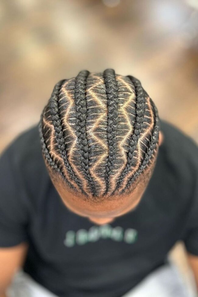 Zigzag Cornrows