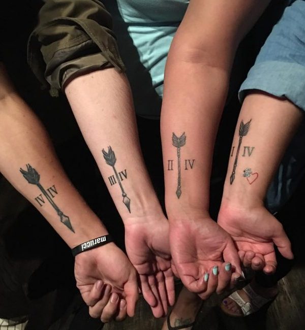 Family Unity Symbol Tattoo