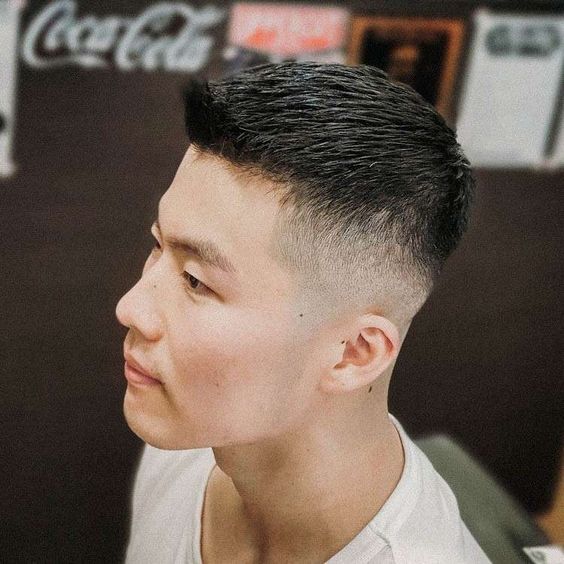 Long Buzz Cut with a Smooth, Mid-Level Fade