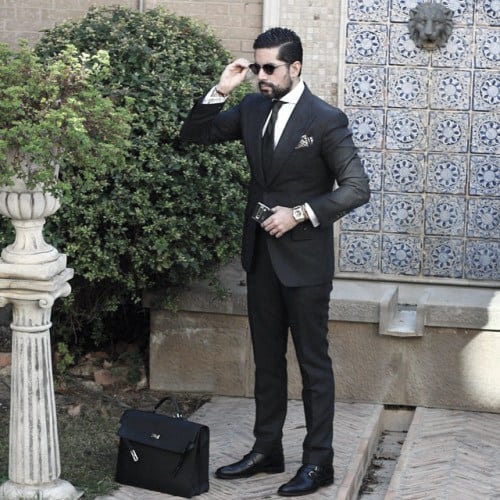 Dapper Black Suit for Men