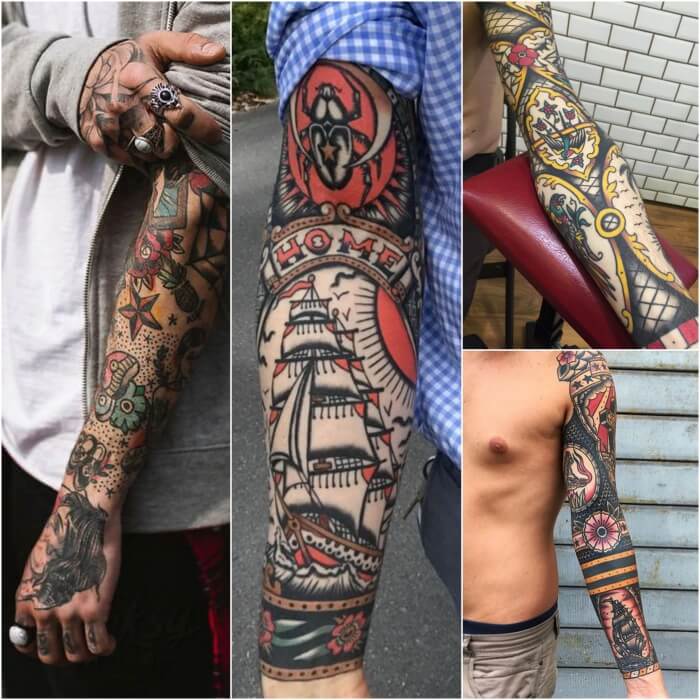 Full Sleeve Chicano Tattoo with Dramatic Shadow Play