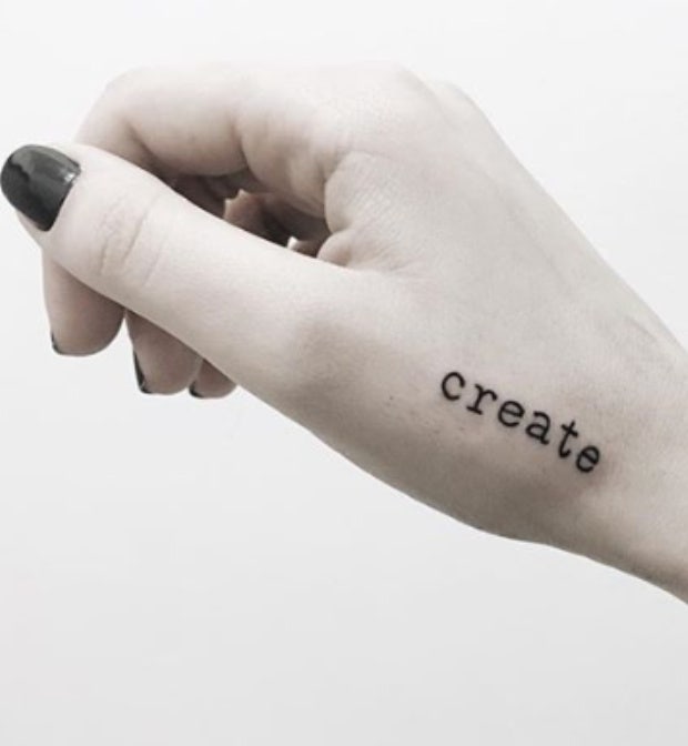 Small Meaningful Create Tattoo
