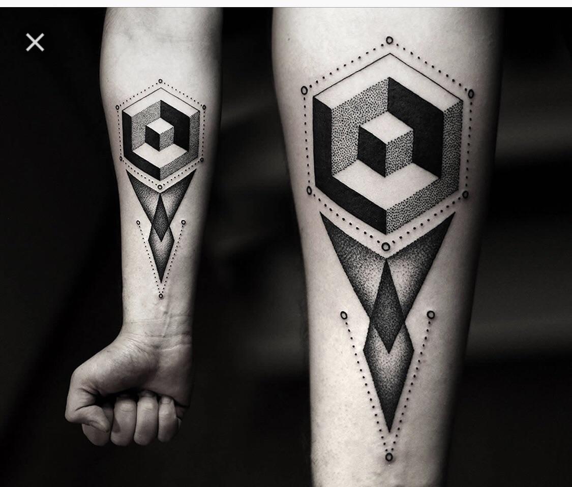 Abstract Symbol Tattoo for Men