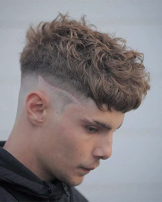 Wave Crop with Mid Fade